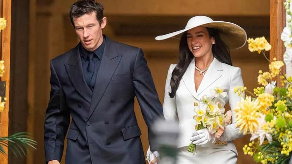 Dua Lipa, Callum Turner tie the knot in private London ceremony