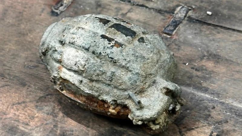Fisherman's family narrowly escapes as 'treasure' turns out to be bomb