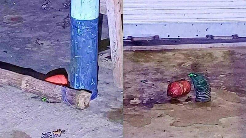 Two unexploded cocktails recovered from BNP office in Satkhira
