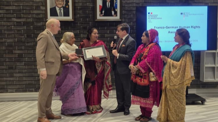 Sumaiya Islam wins Franco-German award for human rights