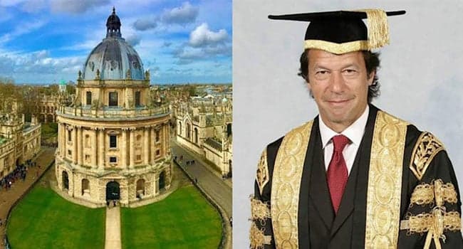 Jailed Imran Khan applies to be Oxford chancellor