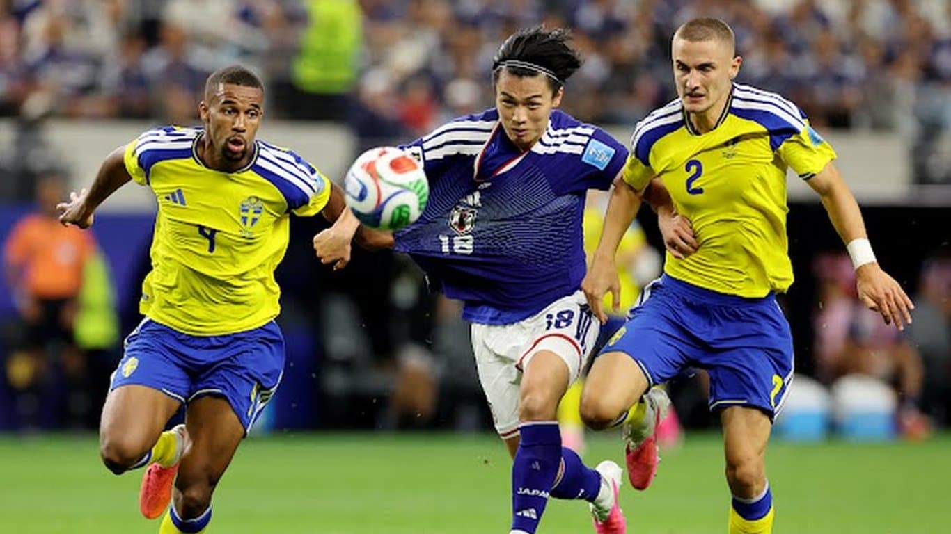 Japan-Sweden goalless in second half