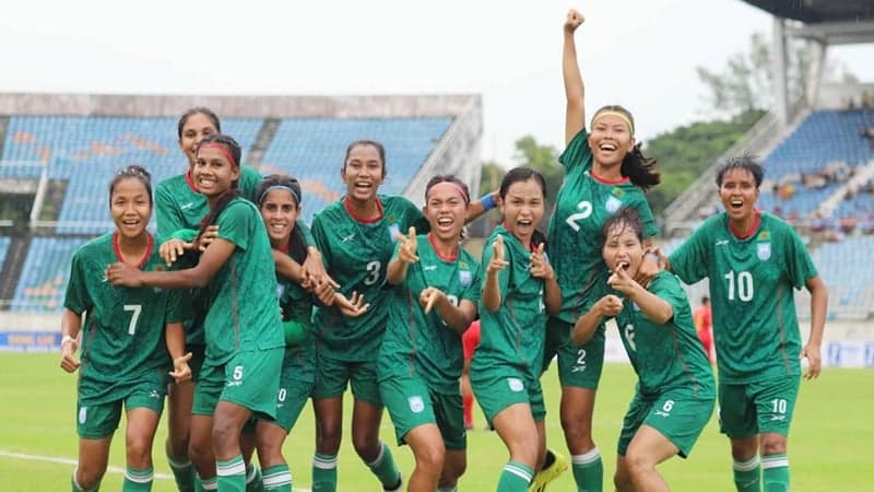 Bangladesh women beat Myanmar, close to historic Asian Cup berth