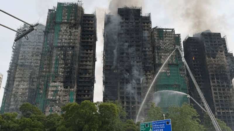 Hong Kong residential complex fire death toll rises to 44