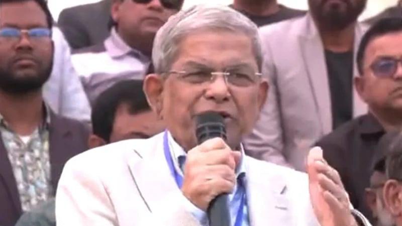 No division should be created over election: Mirza Fakhrul