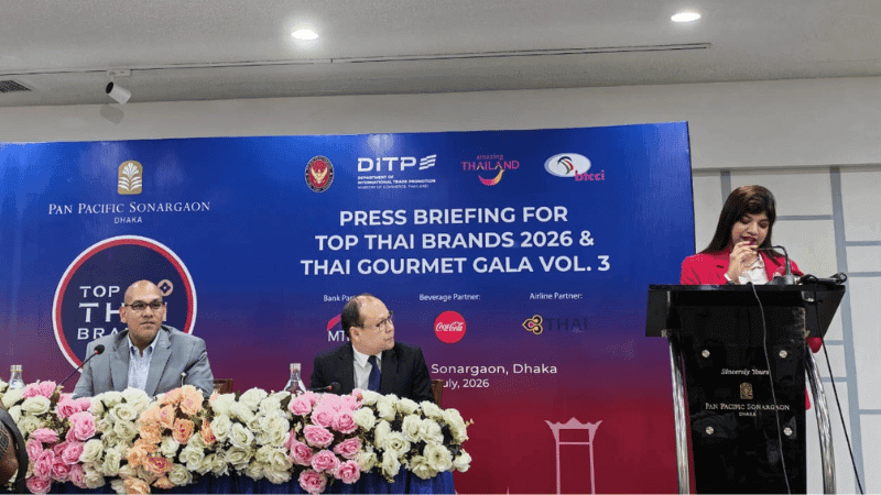 Top Thai Brands 2026, Thai Gourmet Gala to begin in Dhaka July 23