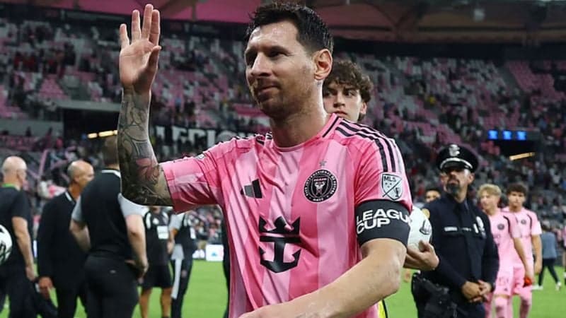Messi's magic powers Inter Miami past San Luis in Leagues Cup