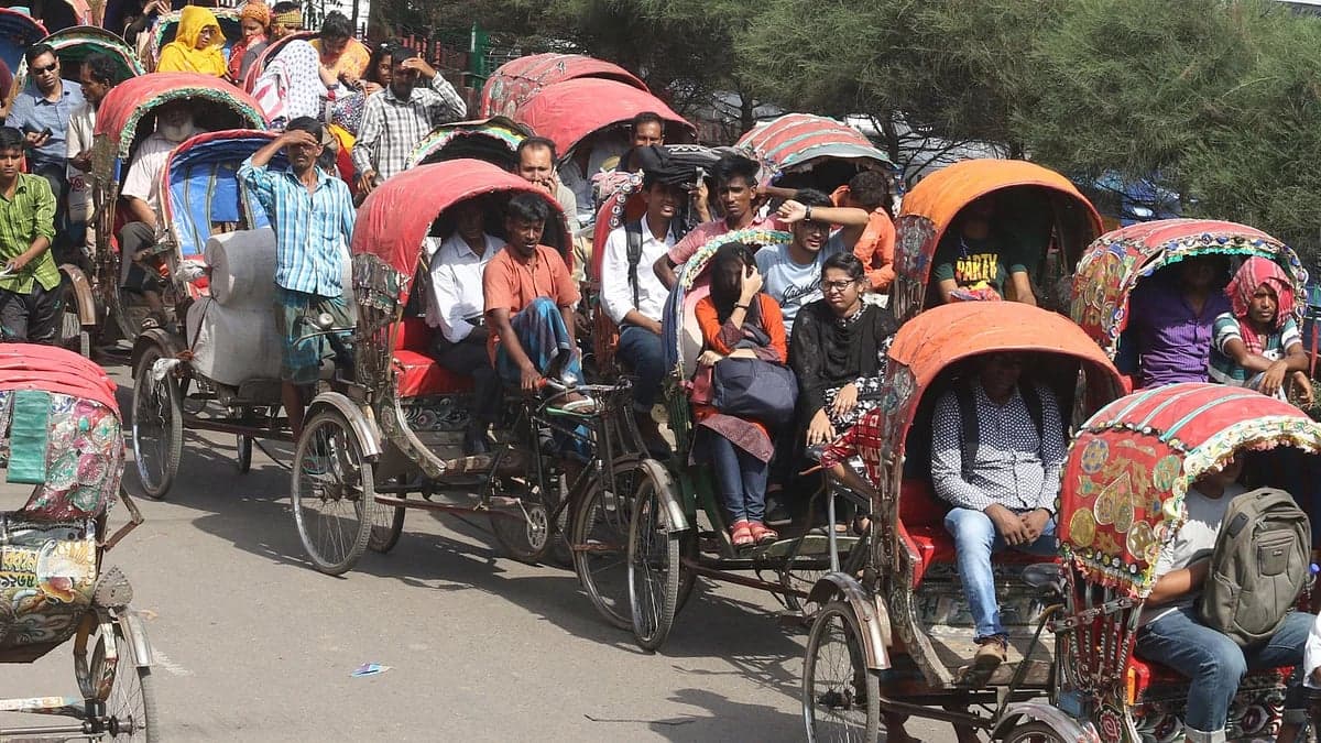 Rikshaw-Dhaka