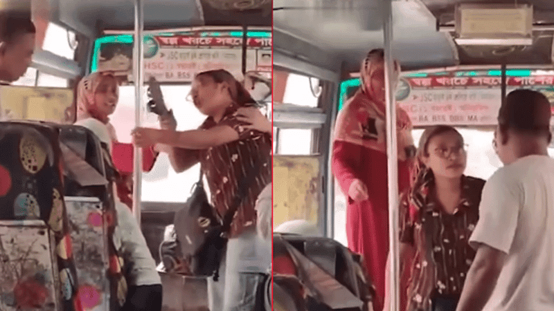 Woman assaulted on bus for not wearing ‘Orna’; video goes viral