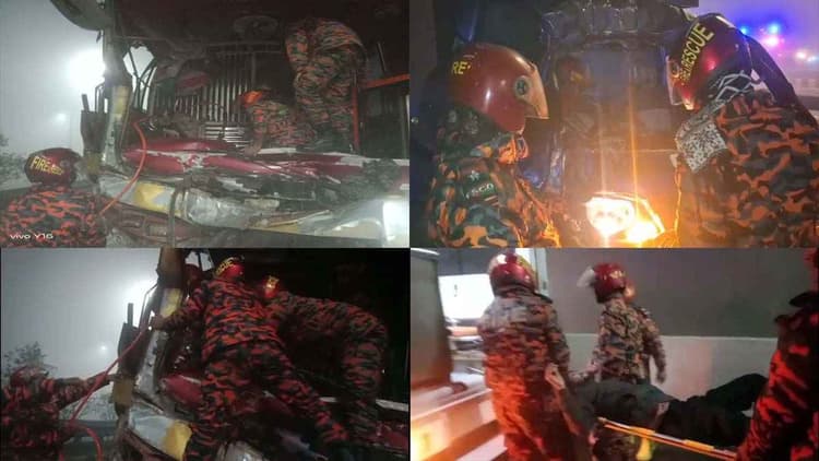  Dense fog triggers 3 crashes on Dhaka–Mawa Expressway, 20 injured