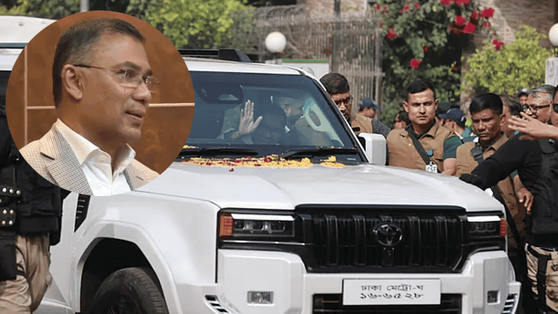 Police probe ‘mysterious’ envelope attached to Tarique Rahman’s vehicle