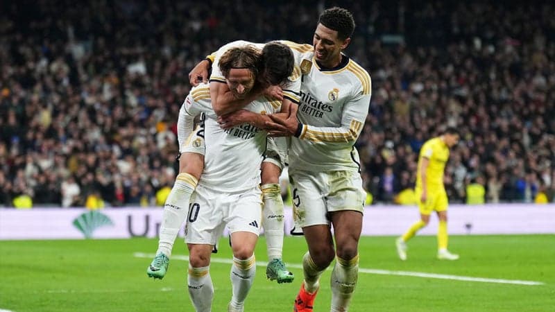 Real Madrid returns to top of LALIGA thrashing Villarreal