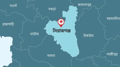 Three killed in bus-CNG collision in Sirajganj