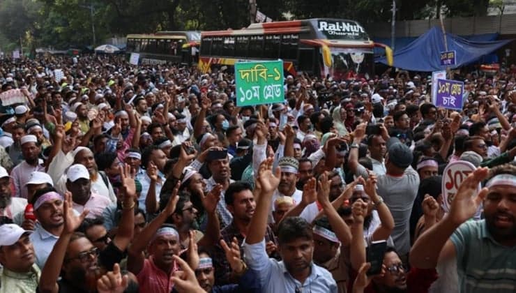 Primary teachers extend full-day work abstention