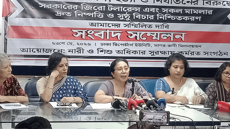 156 organisations demand declaring violence against women, children 'national emergency'