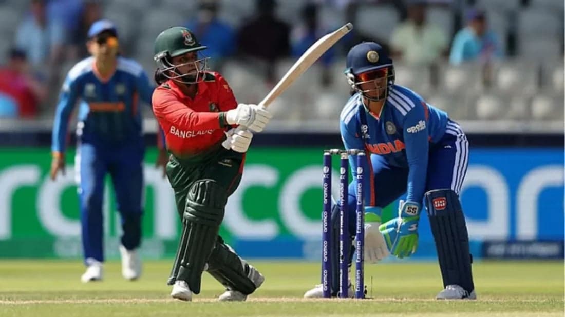 India beats Bangladesh by five wickets