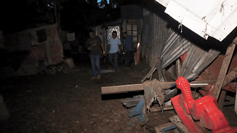 Hand bomb explodes in abandoned house in Madaripur