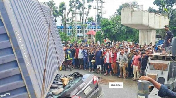Hanif bus seized in connection with fatal accident killing 4 in Cumilla
