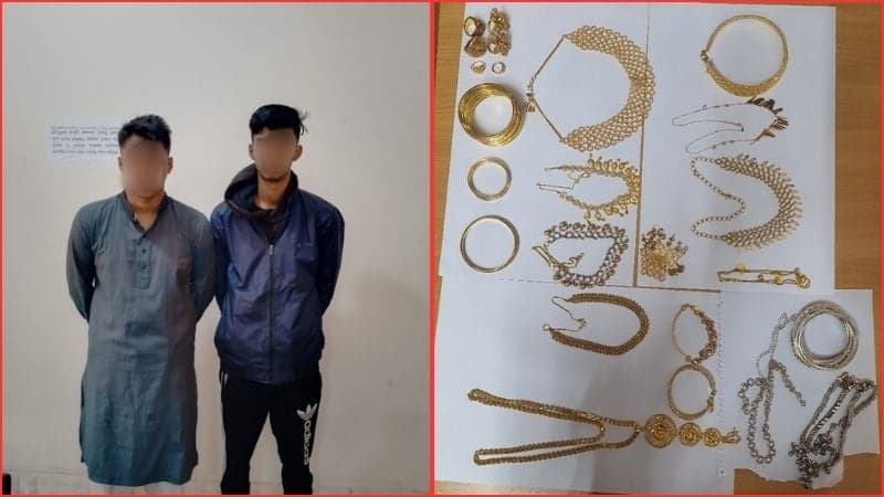 Adabor theft case: two arrested, 32 vori gold ornaments recovered
