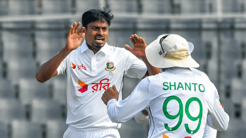 Proteas lead end of day, Taijul's 200 wickets