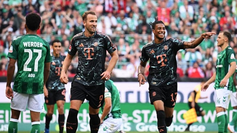 Bayern thrash Werder Bremen 5-0 in Bundesliga