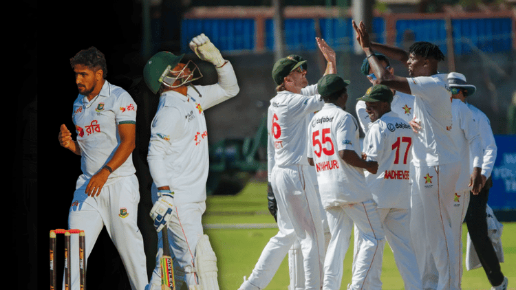 Bangladesh fails with bat, ball as Zimbabwe eyes massive lead