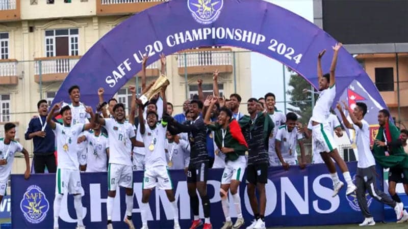 Bangladesh clinch Under-20 SAFF Championship title