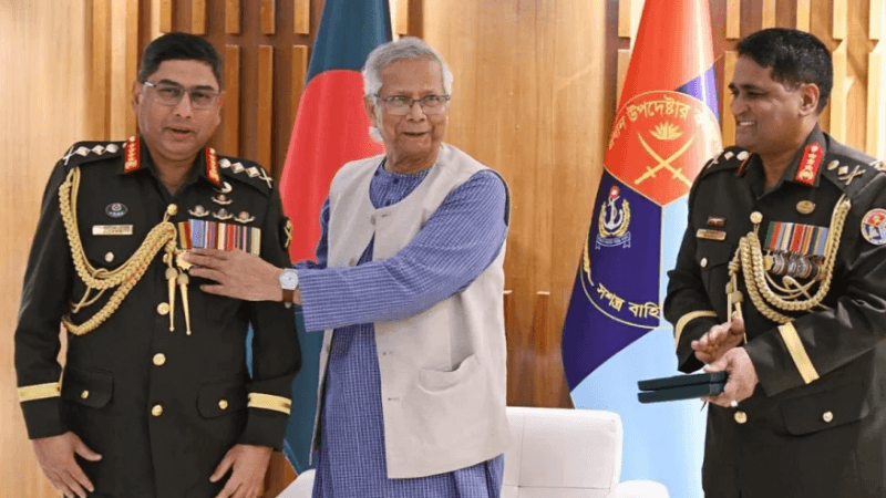 Army Chief General Walker-uz-Zaman honoured with Senabahini Padak