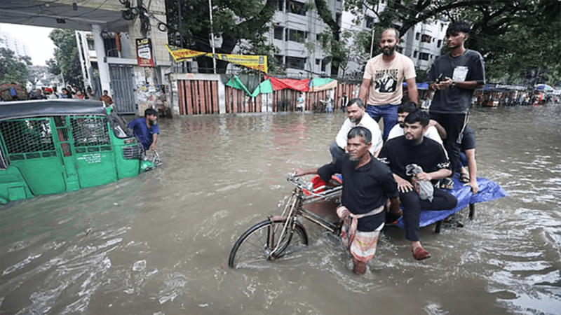 105mm rainfall in Dhaka in 9 hrs