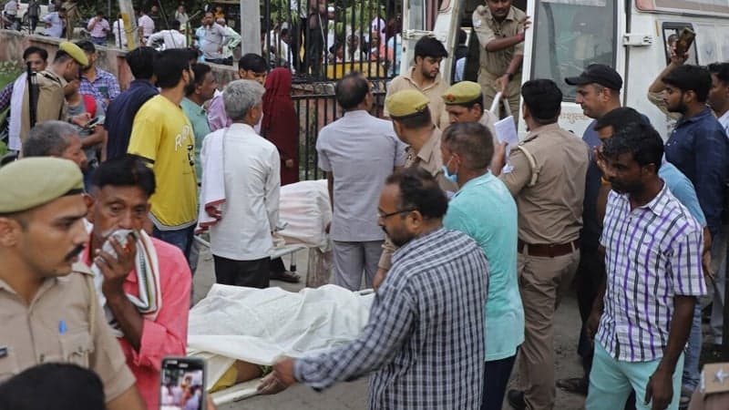 Death toll from stampede in India rises to 121