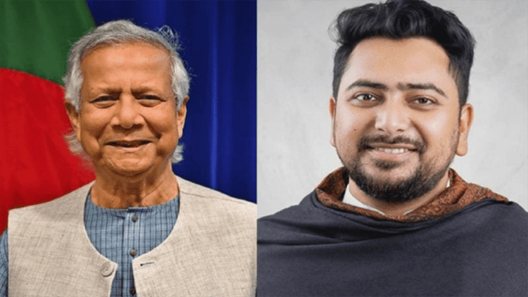 Chief Adviser congratulates Nahid Islam on NCP’s electoral success