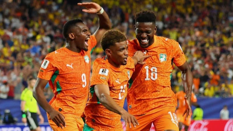 Amad Diallo's 90th-minute winner gives Ivory Coast victory over Ecuador