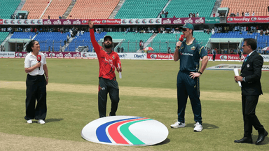 Bangladesh elect to bat against Australia with Hridoy in lead