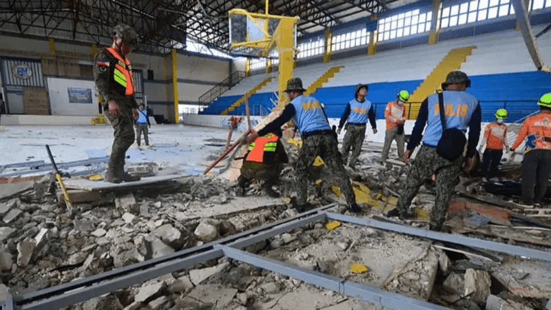At least 26 killed as powerful earthquake strikes central Philippines