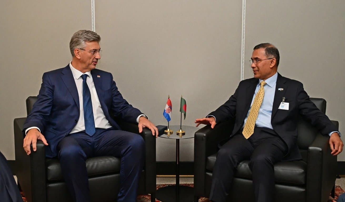 PM holds bilateral talks with Croatian counterpart in New York