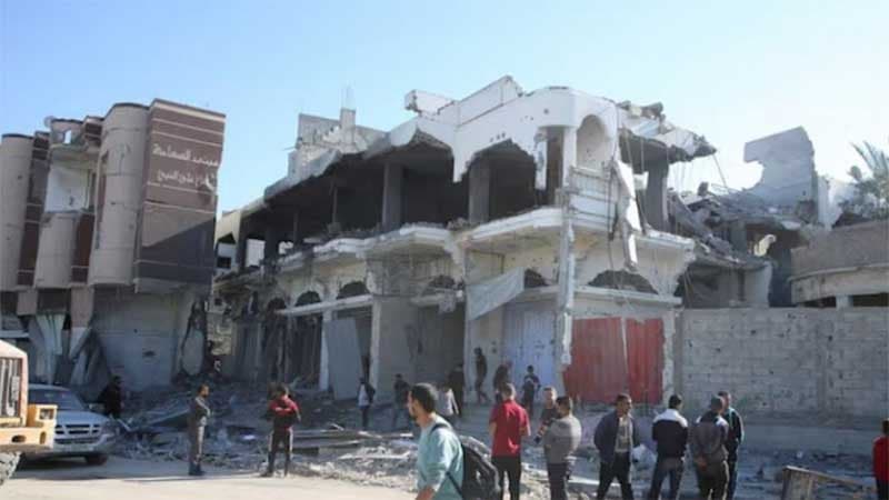 46 Palestinians killed in Israeli strikes