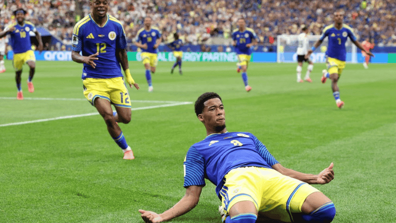 Curaçao stuns Germany with quick equalizer