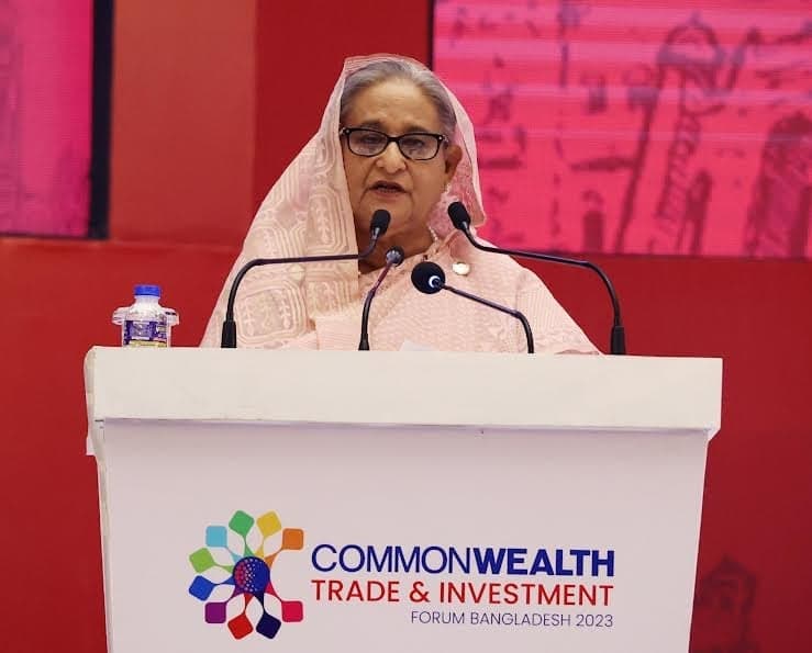 PM seeks investment from Commonwealth countries in Bangladesh