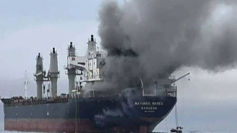 Iran strikes hit 2 million-barrel cargo at Dubai port