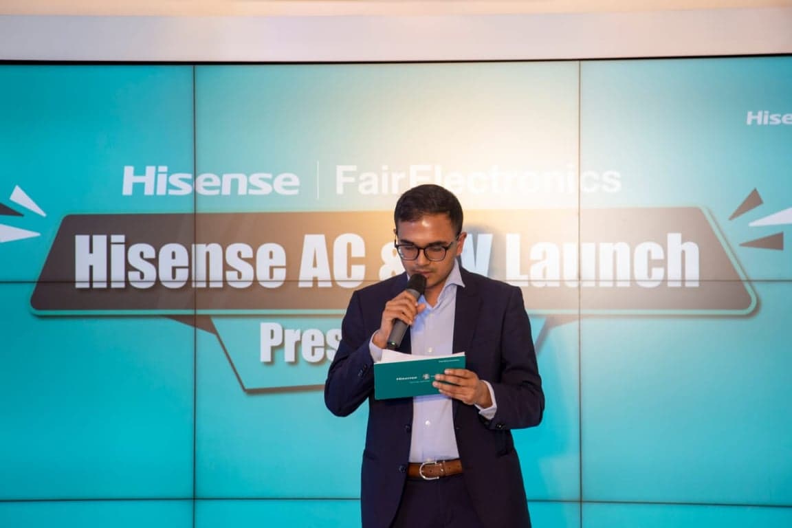 Fair Electronics inaugurates marketing Hisense AC, TV in Bangladesh