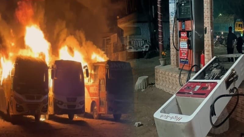 7 SAD leaders arrested in Jhenaidah over bus fire, petrol pump vandalism