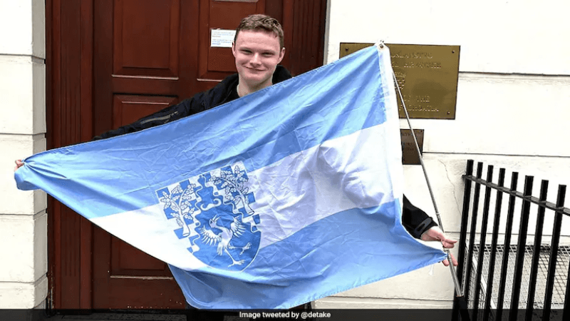 20-year-old British man declares formation of new country with 400 citizens