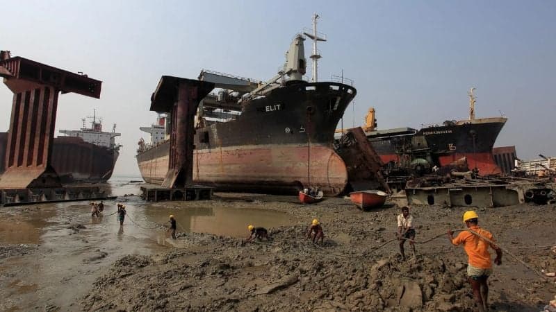Ship recycling yard equipment get VAT exemption