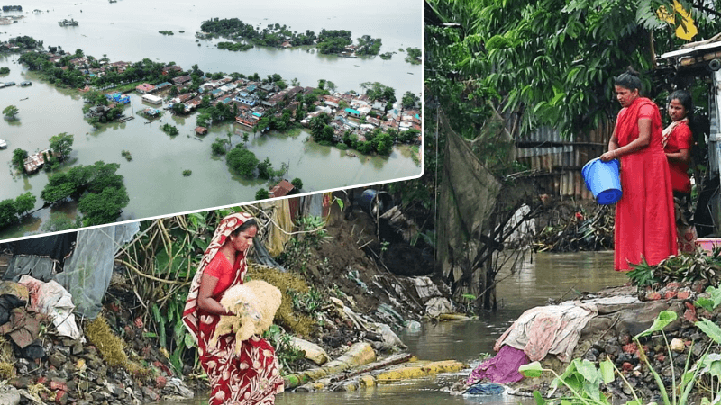 Relief money in bank as flood victims starve