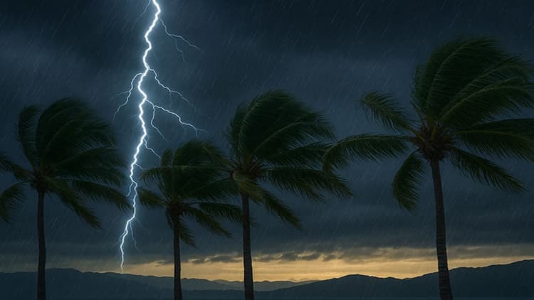 Storm and thunderstorm alert issued for seven districts