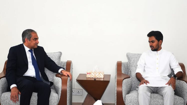 ACC President Mohsin Raza Naqvi meets Sports Adviser