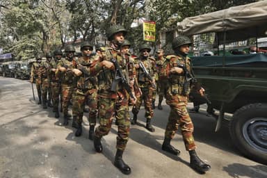 Deployment of Army in 6 districts to maintain order