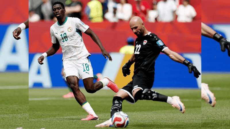Lightning start for Senegal: seck strikes early against Iraq