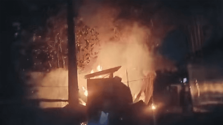 Soil business dispute sparks arson at Feni JCD leader’s home