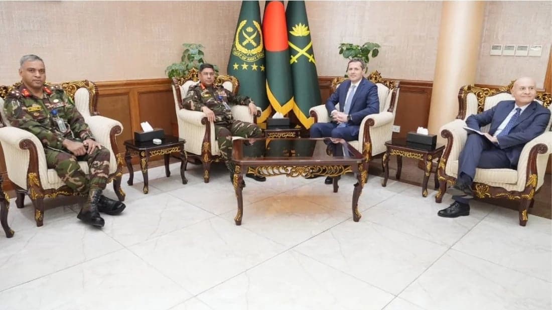 Italian delegation pays courtesy call on Army Chief